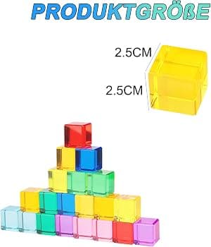 Lixstyea Acrylic Building Blocks for Children