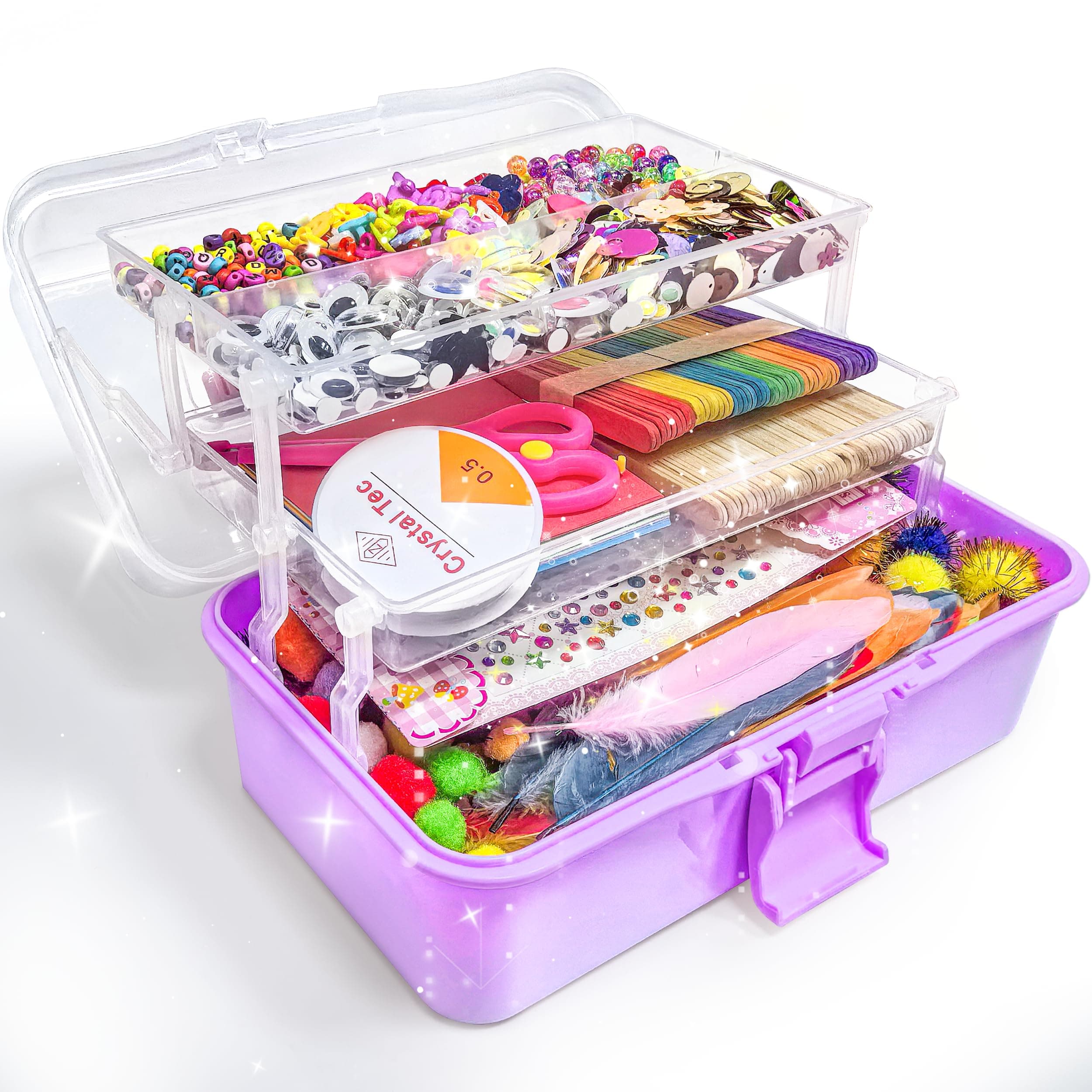 LINAYE 3000+ Pieces Craft Set for Children