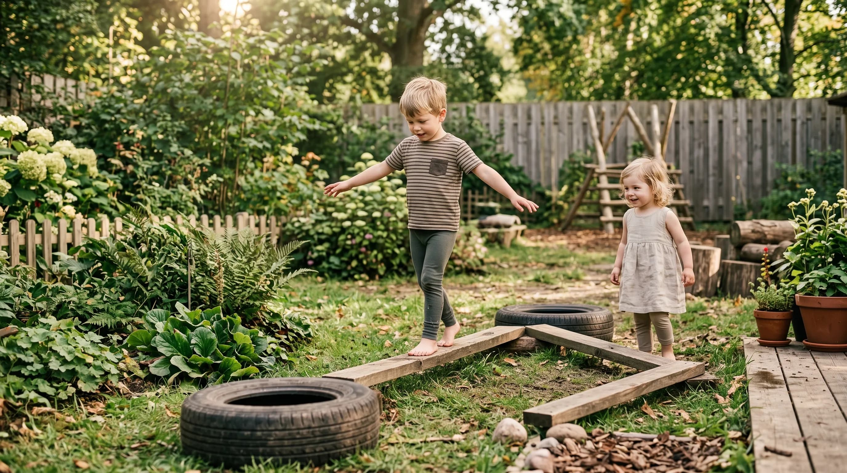 Outdoor Play Ideas to Boost Balance & Sensory Skills