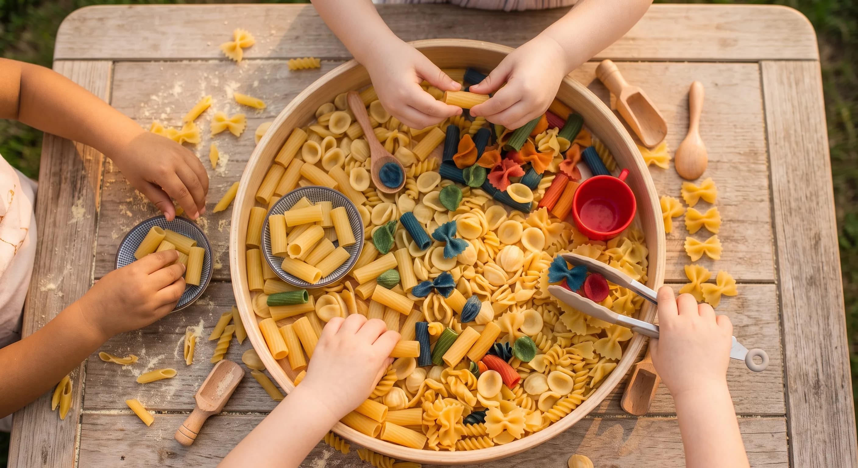 Pasta Play Activities: Fun Sensory Learning for Kids
